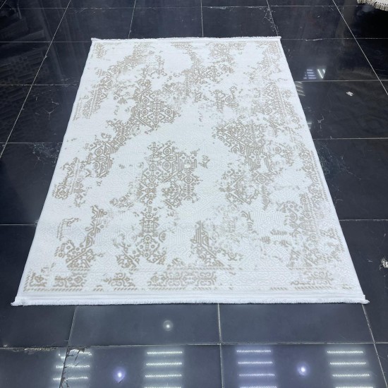 Turkish Victoria carpet 9195 beige size 80*150