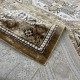 Modern Turkish diamond carpets 10940A Light brown size 100*300