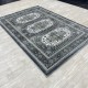 Modern Turkish diamond carpets 10940A gray size 100*300