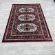 Modern Turkish diamond carpets 10940A red size 80*150