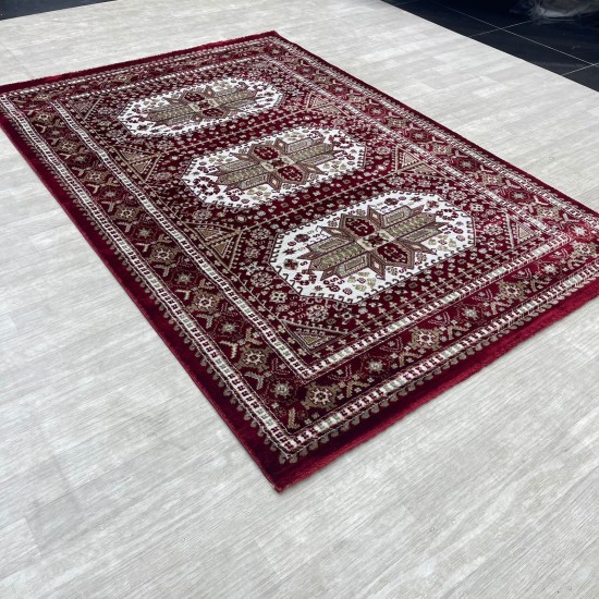 سجاد تركي الماس مودرن 10940A احمر مقاس 250*350