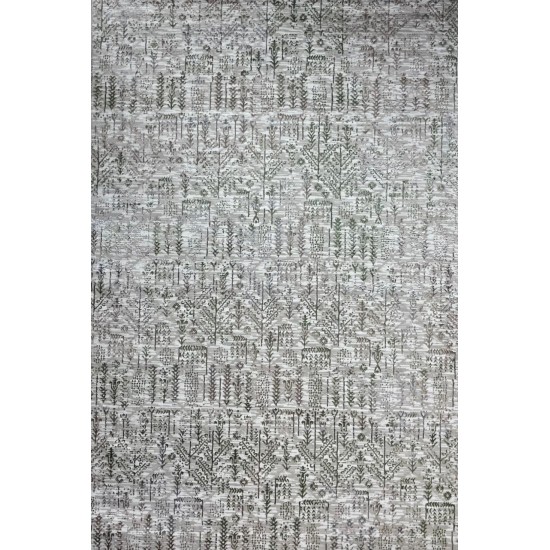 Modern Turkish diamond carpet 35005A beige green 200*300