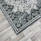 Turkish Diamond Carpet 10872A gray color size 150*220