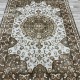 Turkish Diamond Carpet 10872A beige color size 150*220