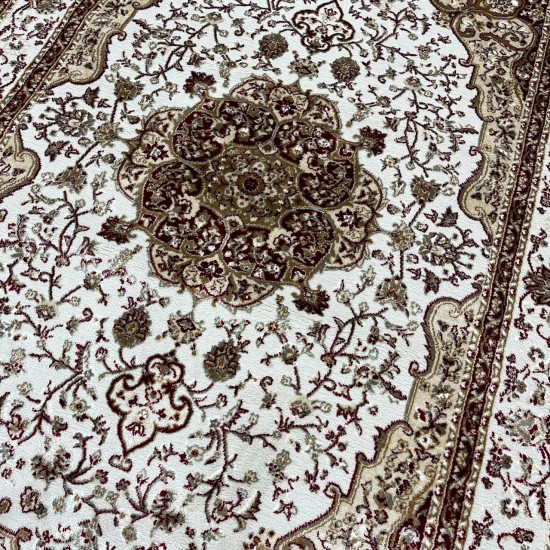 Turkish Diamond Carpet 10873A red color size 150*220