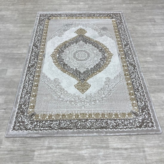 سجاد الماس مودرن B066 بيج فاتح 250*350