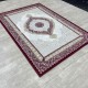 Modern diamond carpets B066 red size 100*200