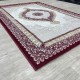 Modern diamond carpets B066 red size 100*200