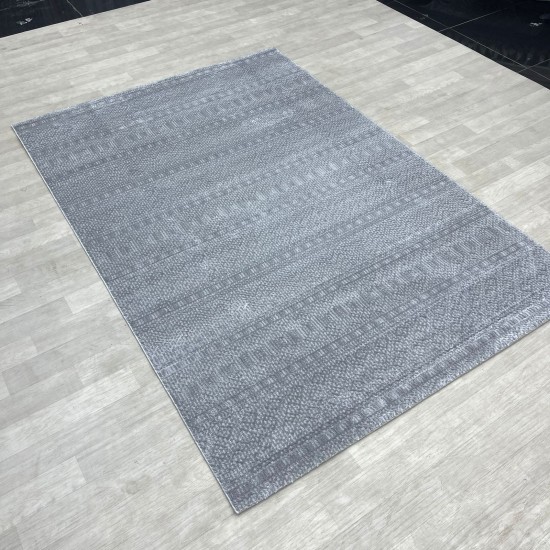 Modern Turkish Diamond Carpets 10908A grey 80*150