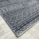 Modern Turkish Diamond Carpets 10908A dark grey 100*200