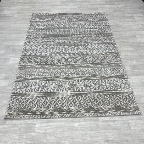 Modern Turkish Diamond Carpets 10908A Vison Vison 80*150