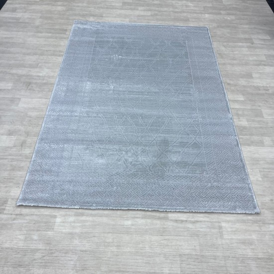 Modern Turkish Diamond Carpets 10933A light grey 80*150