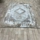 Modern Turkish diamond carpet 30009A gray gold 150*220