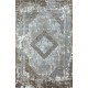 Modern Turkish diamond carpet 30009A gray turquoise 200*300