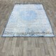 Modern Turkish diamond carpet 35007A gray blue 150*220