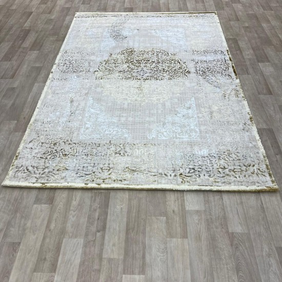 Modern Turkish diamond carpets 35007A golden beige 200*300