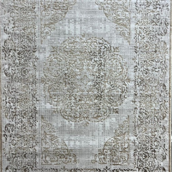 Modern Turkish diamond carpets 35007A beige orange 150*220