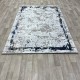 Modern Turkish diamond carpets 35023D cream colored turquoise 150*220