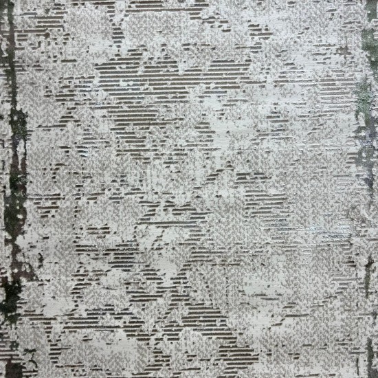 Modern Turkish diamond carpet 35023D beige green 200*300