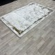 Modern Turkish diamond carpet 35023D golden beige 200*300