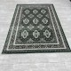 Turkish classic diamond carpet 10939A green color size 200*300