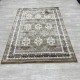 Turkish classic diamond carpet 10939A Brown color size 200*300