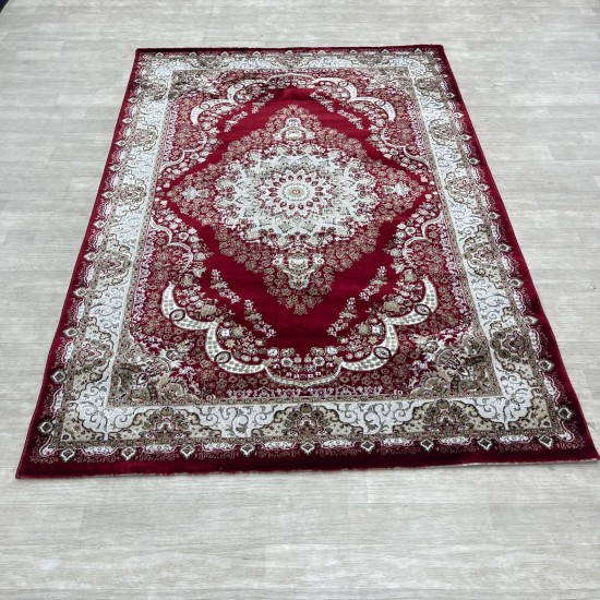 Almas Classic Turkish Carpet 10941A red color size 100*200