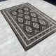 Turkish classic diamond carpet 10939A Dark Brown color size 300*400