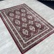 Turkish classic diamond carpet 10939A red color size 120*170