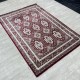 Turkish classic diamond carpet 10939A red color size 200*300