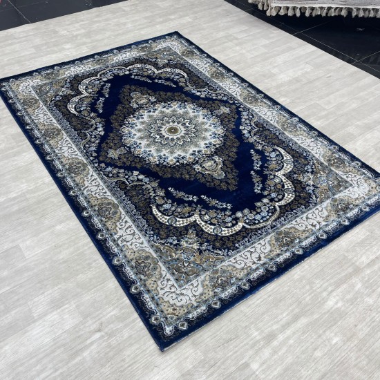 Almas Classic Turkish Carpet 10941A Navy Color Size 50*80