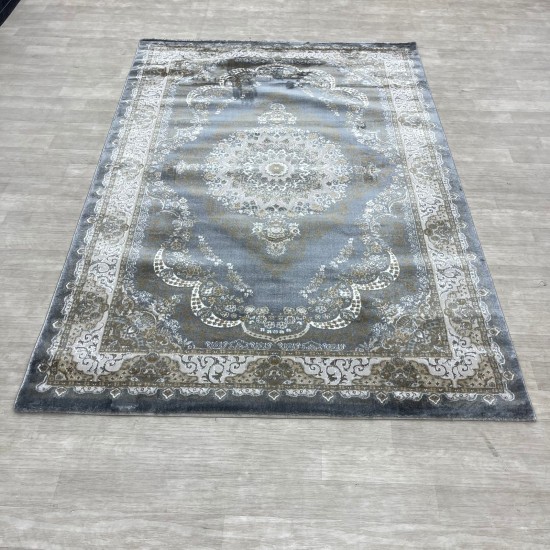 Almas Classic Turkish Carpet 10941A gray Color Size 300*400