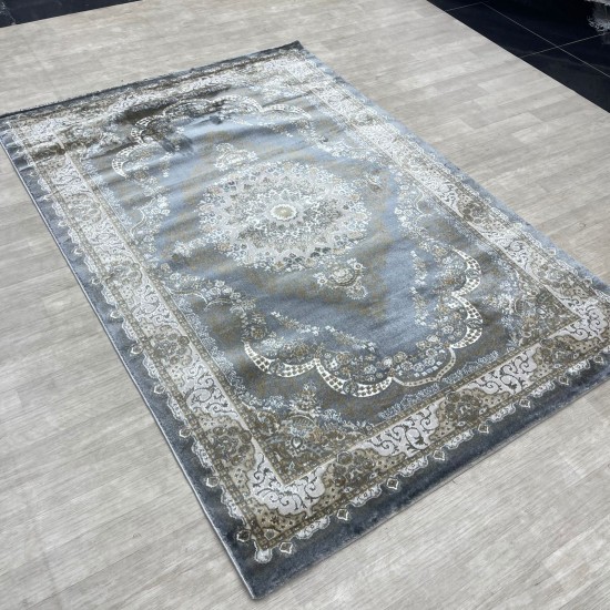 Almas Classic Turkish Carpet 10941A gray Color Size 300*400