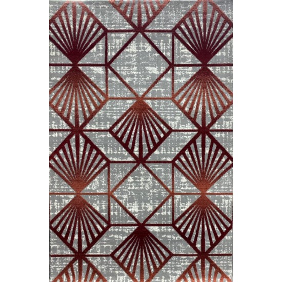 Turkish carpets Morgan 062 gray red