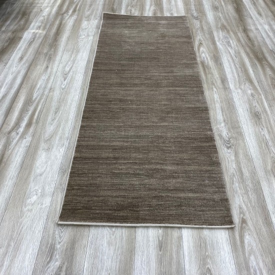 Turkish Carpet Light Brown Silk 80*200