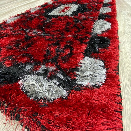 Turkish carpet shaghi silk red 80*150