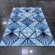 Turkish coral carpet 062 dark blue