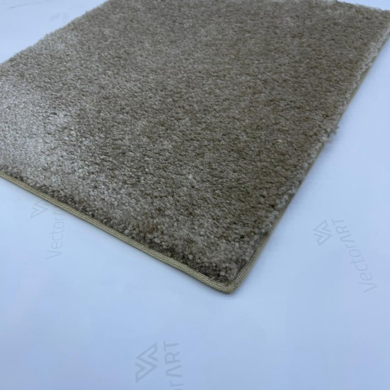 Diamond carpeting thick excellent quality suitable for all rooms beige color N501