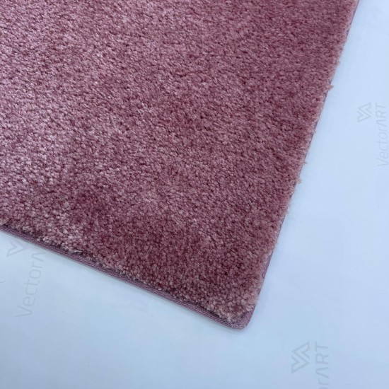 Diamond carpeting thick excellent quality suitable for all rooms pink color N528