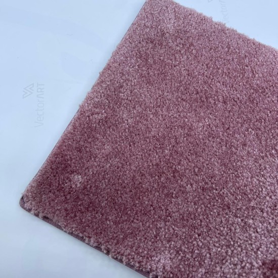 Diamond carpeting thick excellent quality suitable for all rooms pink color N528
