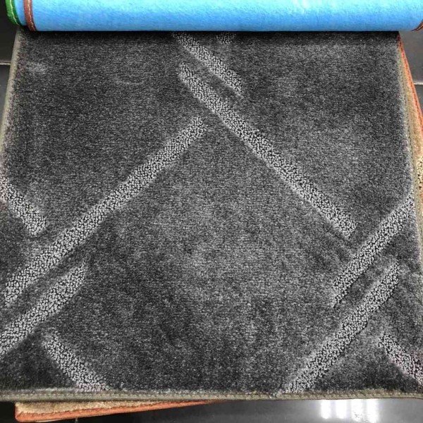 Plain carpet dark gray