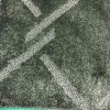 Plain green carpet