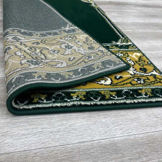 Turkish mosque carpets first class green mihrab measured in square meters 100*100 Turkish mosque carpets first class green mihrab measured in square meters 100*100