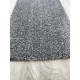 Sarah's carpet plain 9, dark gray, measured in square meters, 100*100