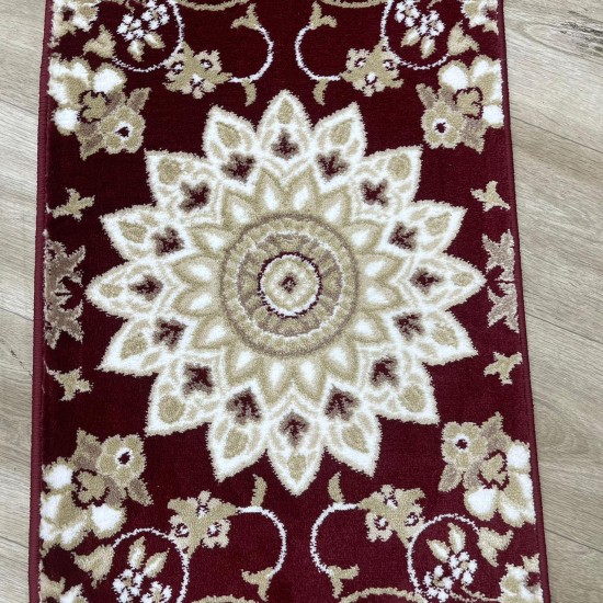 Turkish classic carpet 35001, red, size per square meter, 100*100 Turkish classic carpet 35001, red, size per square meter, 100*100