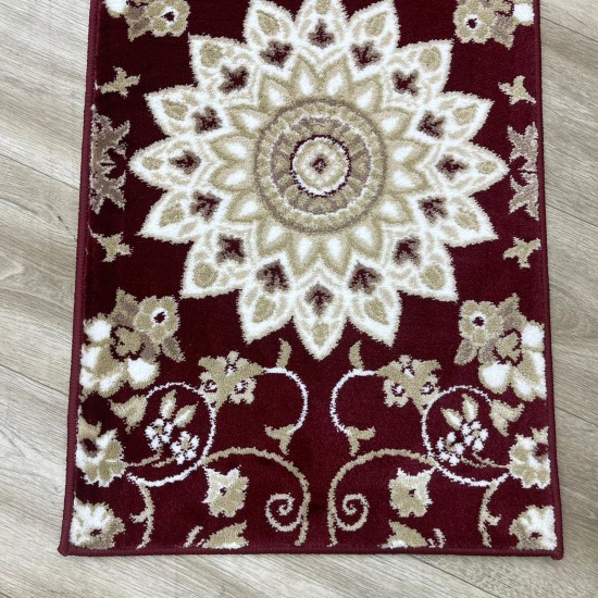 Turkish classic carpet 35001, red, size per square meter, 100*100 Turkish classic carpet 35001, red, size per square meter, 100*100