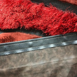Chinese red leather carpets 150 * 220