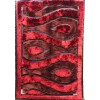 Chinese red leather carpets 150 * 220