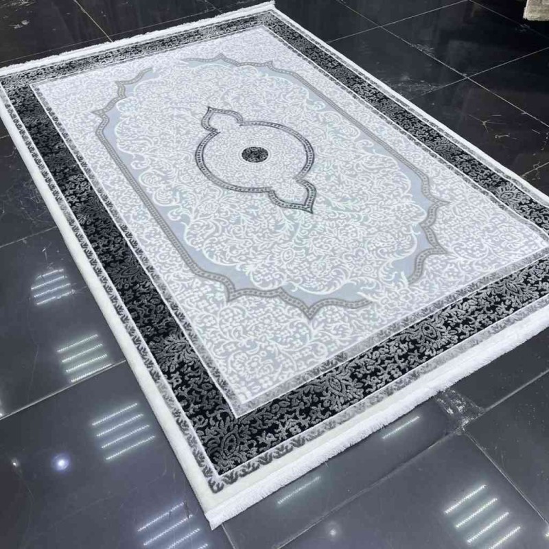 سجاد فكتوريا تركي 9196 لون اسود مقاس 250*350