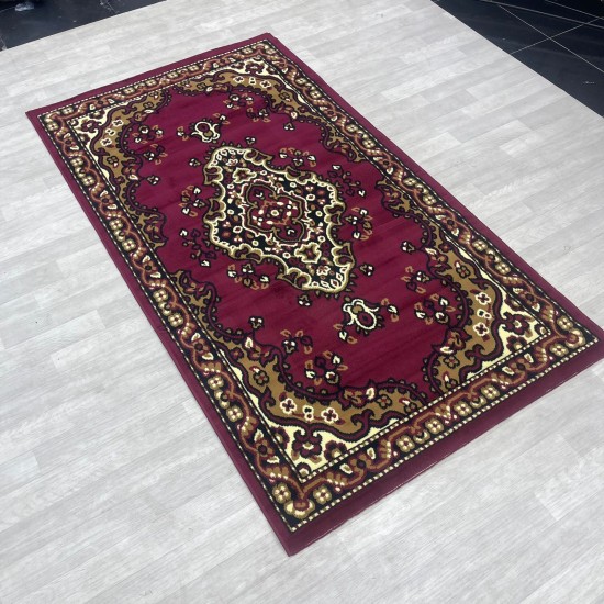 Al-Qannas Turkish wedding carpet AF2401 red size 130*230